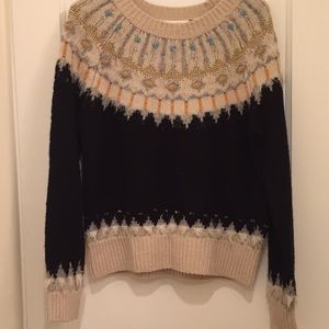 Anthropologie winter sweater.